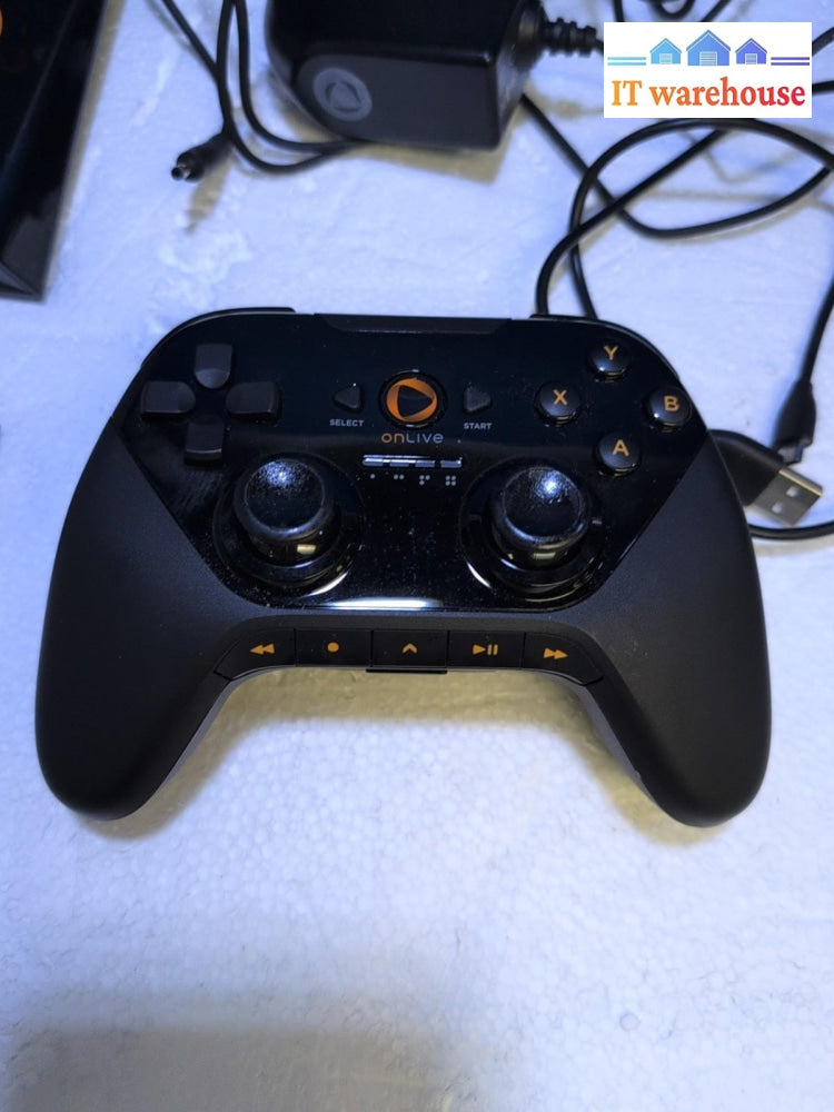 Onlive Streaming Game Console System with Accessories and Box -