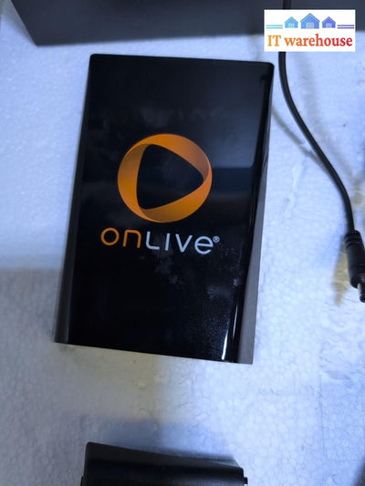 Onlive Streaming Game Console System with Accessories and Box -