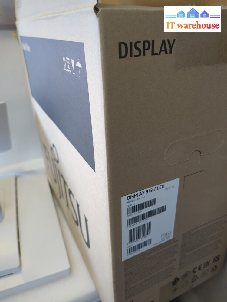 (Open Box) Fujitsu E19-7 LED 19" VGA DVI 1280 X 1024 Monitor With Stand