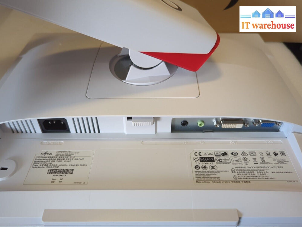 (Open Box) Fujitsu E19-7 LED 19" VGA DVI 1280 X 1024 Monitor With Stand