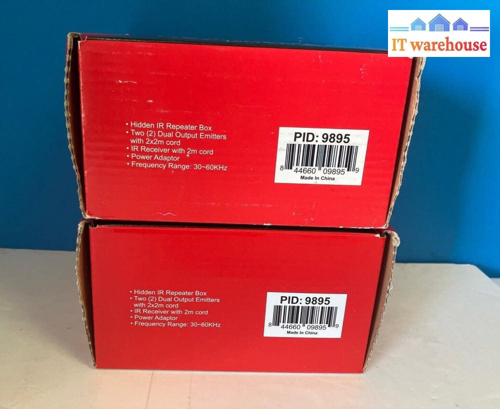 (Open Box) Lot 2x MONOPRICE Dual Band IP Repeater With Accessories ~