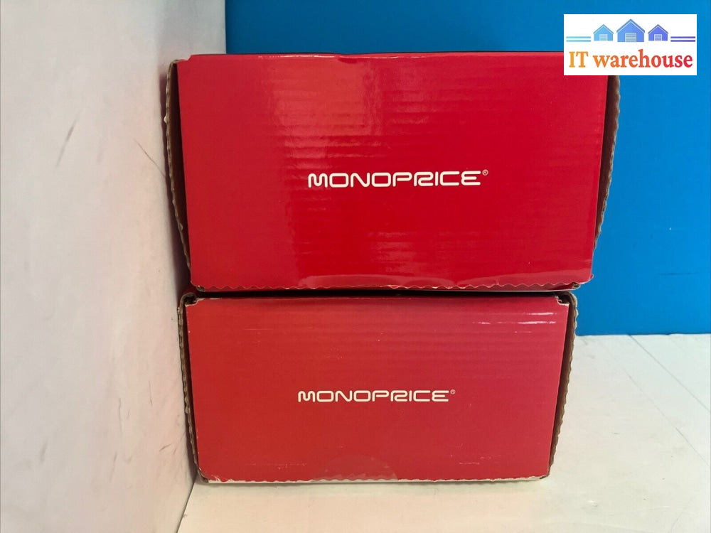 (Open Box) Lot 2x MONOPRICE Dual Band IP Repeater With Accessories ~