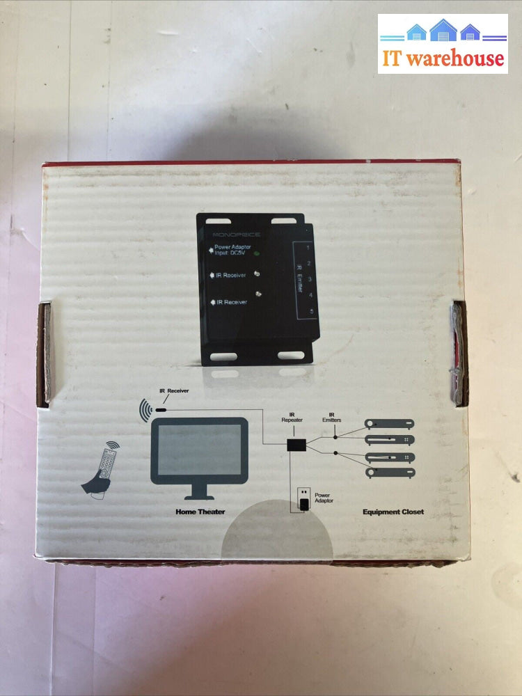 (Open Box) Lot 2x MONOPRICE Dual Band IP Repeater With Accessories ~