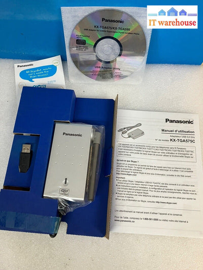 ~ (Open Box) Panasonic KX-TGA575CS 5.8GHz USB Adapter