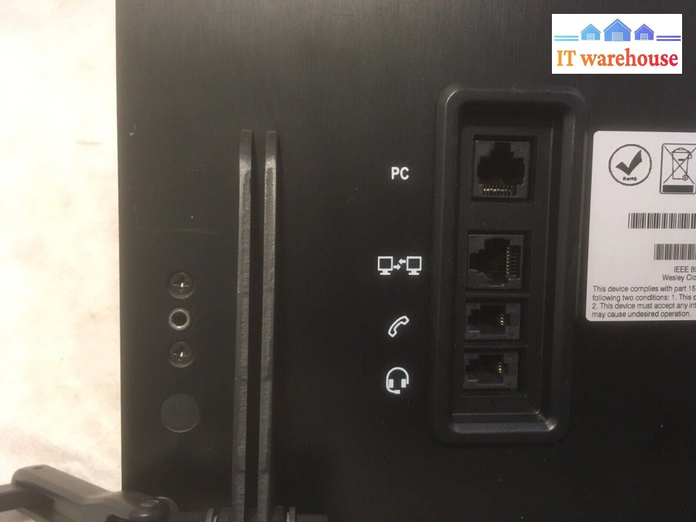 + Open Box Wesley Clover IP-8 Channel Speaker Mitel Turret stockbroker phone