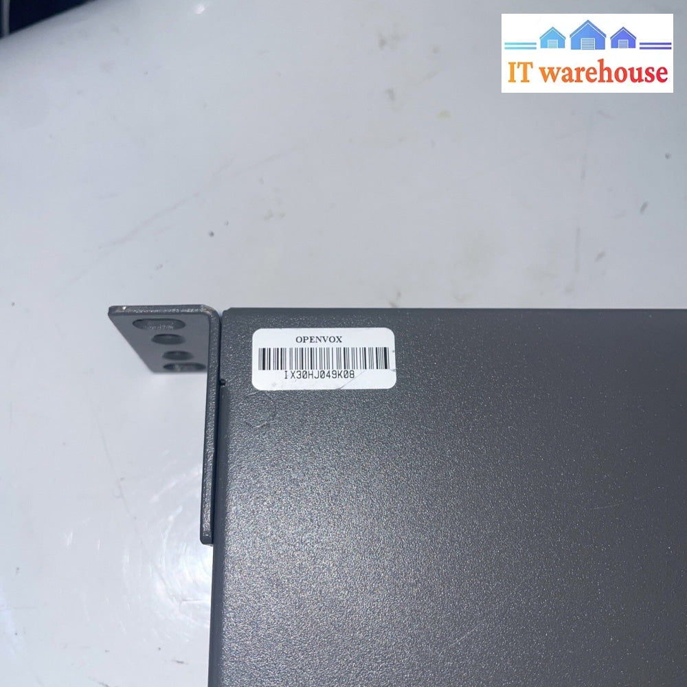 OpenVox 1U Rack Mount Appliance with T1/E1/J1 module
