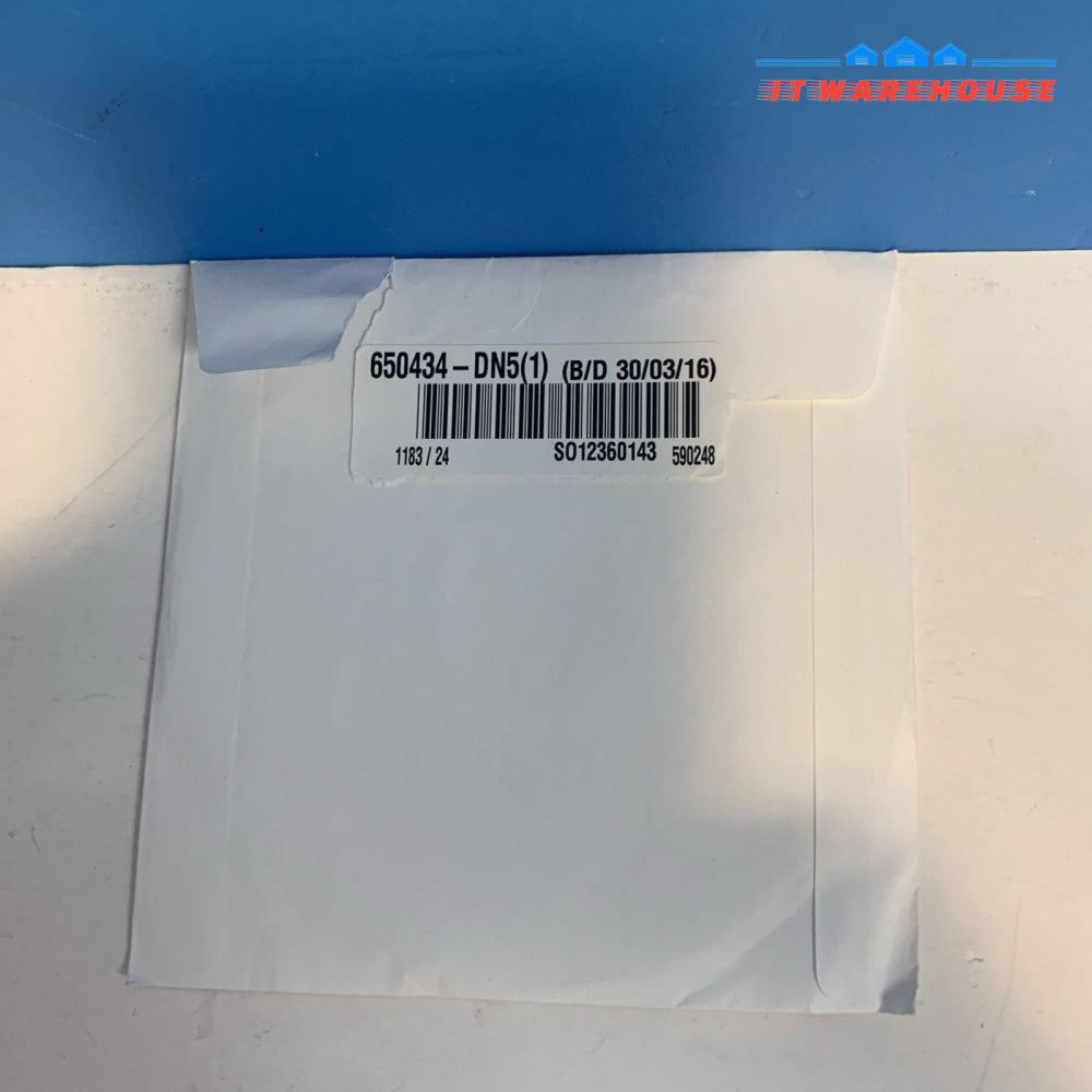 Operating System Windows 7 Pro HP Compaq DVD 670231-DN5