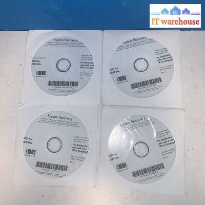 Operating System Windows 7 Systems Recovery CDs 631432-B22
