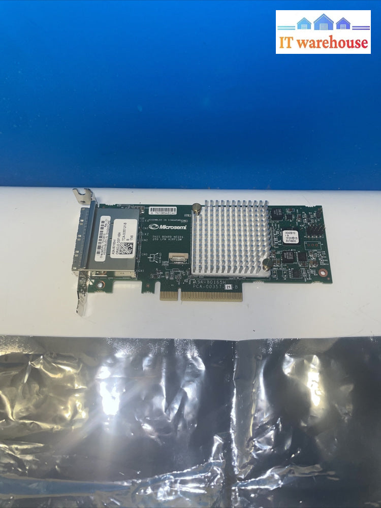 ORACLE-7310615 MICROSEMI-ASA 80165H  HBA ADAPTER CARD