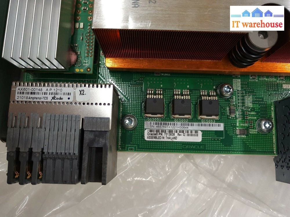 - Oracle Sun T4-4  Dual 8-Core 3.0GHz Processor Module 7014602 7013838