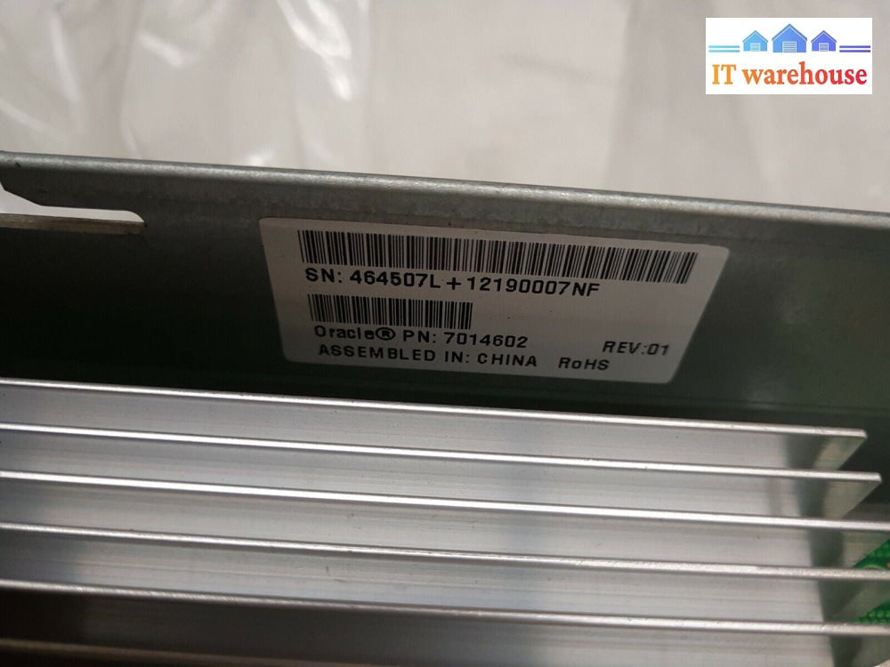 - Oracle Sun T4-4  Dual 8-Core 3.0GHz Processor Module 7014602 7013838