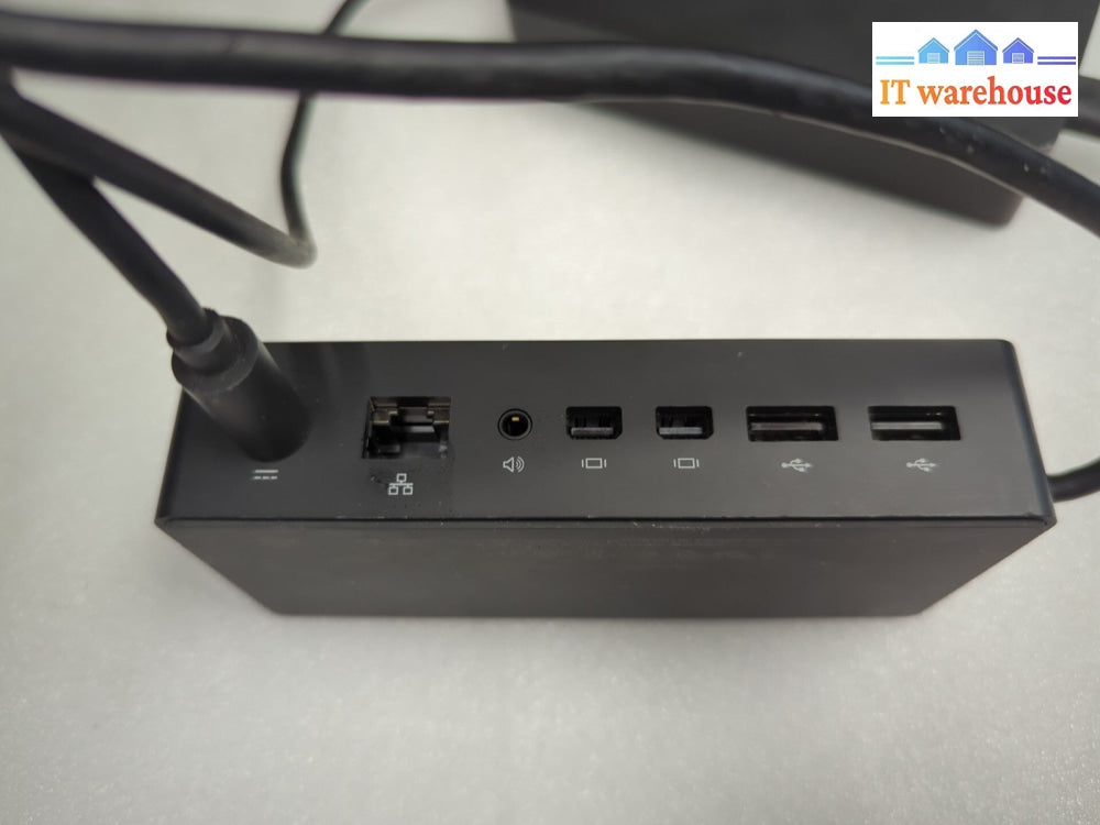 Original Microsoft Surface pro Docking Station 1661 W/AC Power Supply 1749 -