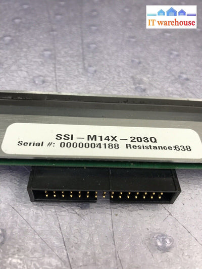 ~ Original Printhead for Zebra 105SE Thermal Label Printer *@