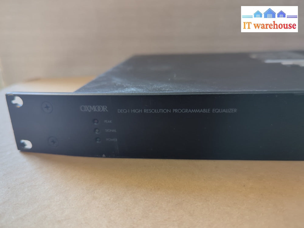  Oxmoor DEQ-1 High Resolution Programmable Equalizer -