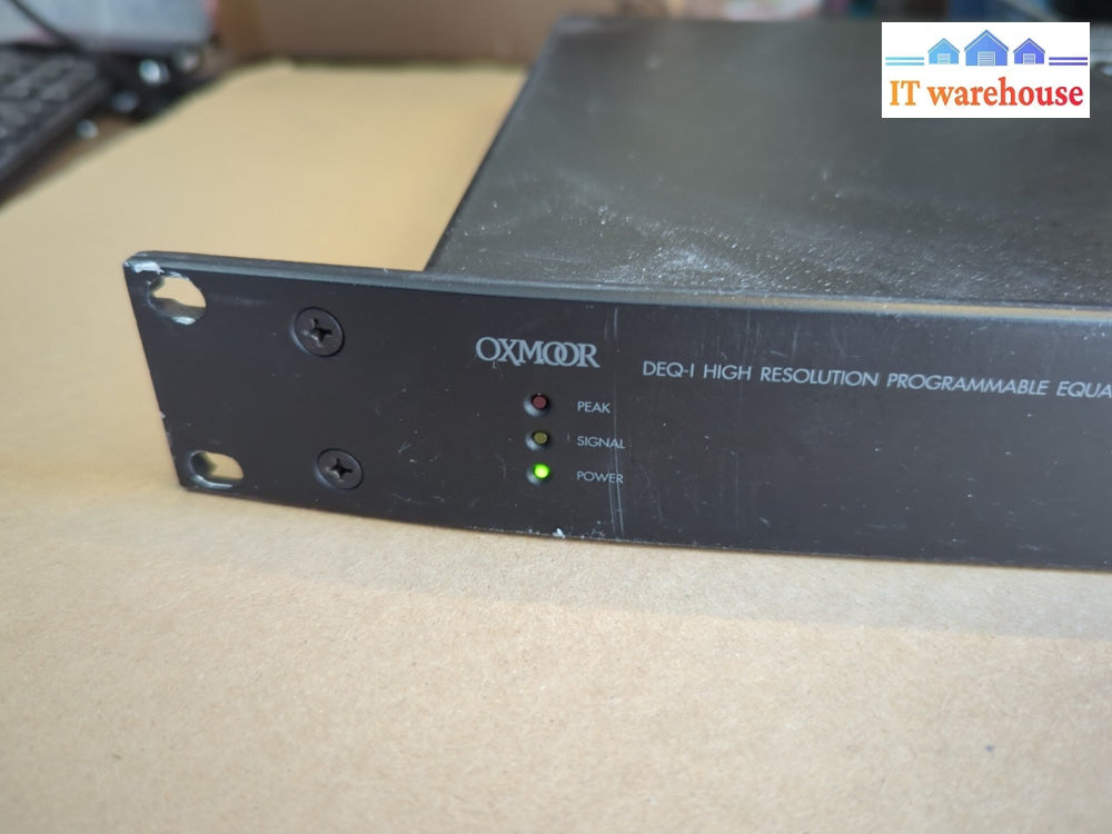 Oxmoor DEQ-1 High Resolution Programmable Equalizer -