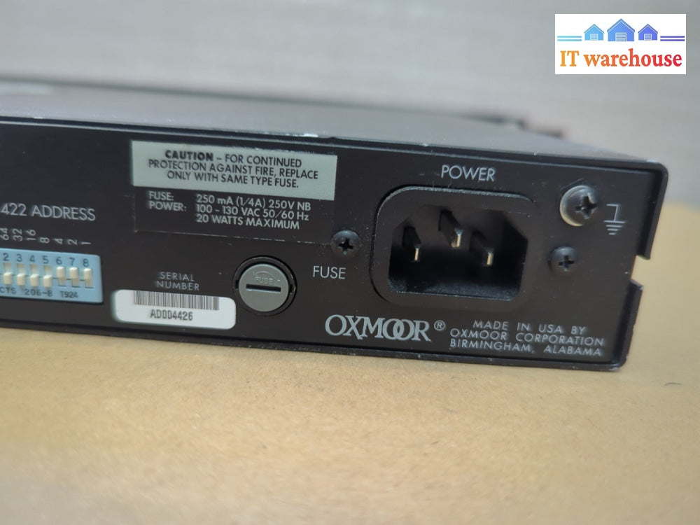  Oxmoor DEQ-1 High Resolution Programmable Equalizer -