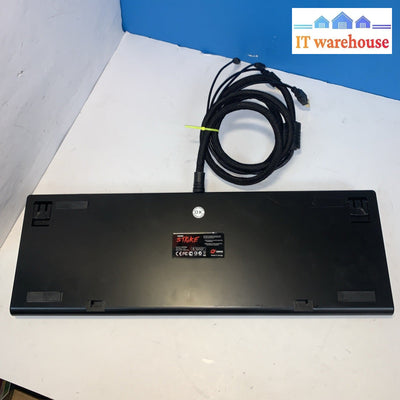 Ozone Strike Gaming Keyboard Dual USB / Audio  Model: OZSTRIKE