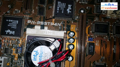 P/I-P55TP4N REV 1.0 Socket 7 motherboard +2 x 8MB RAM+ CPU