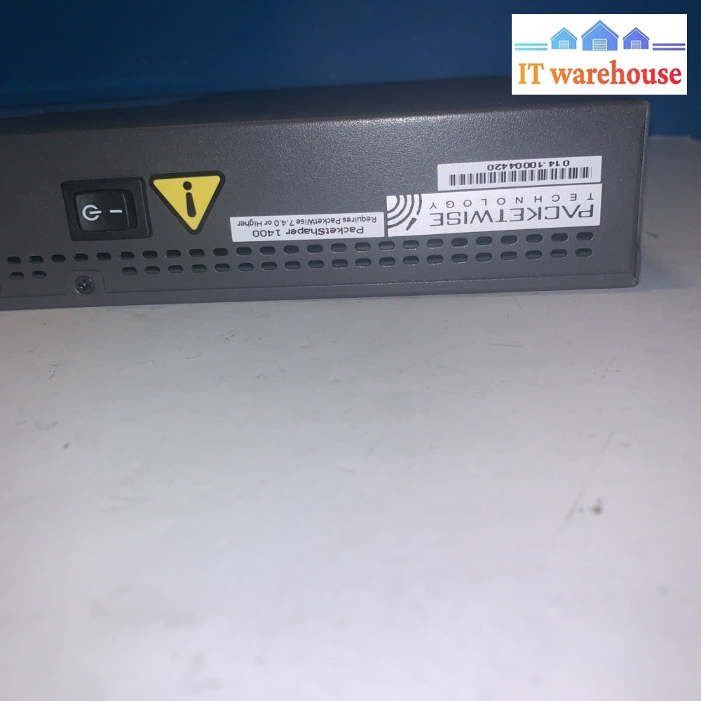 Packeteer PacketShaper 1400  Rackmount