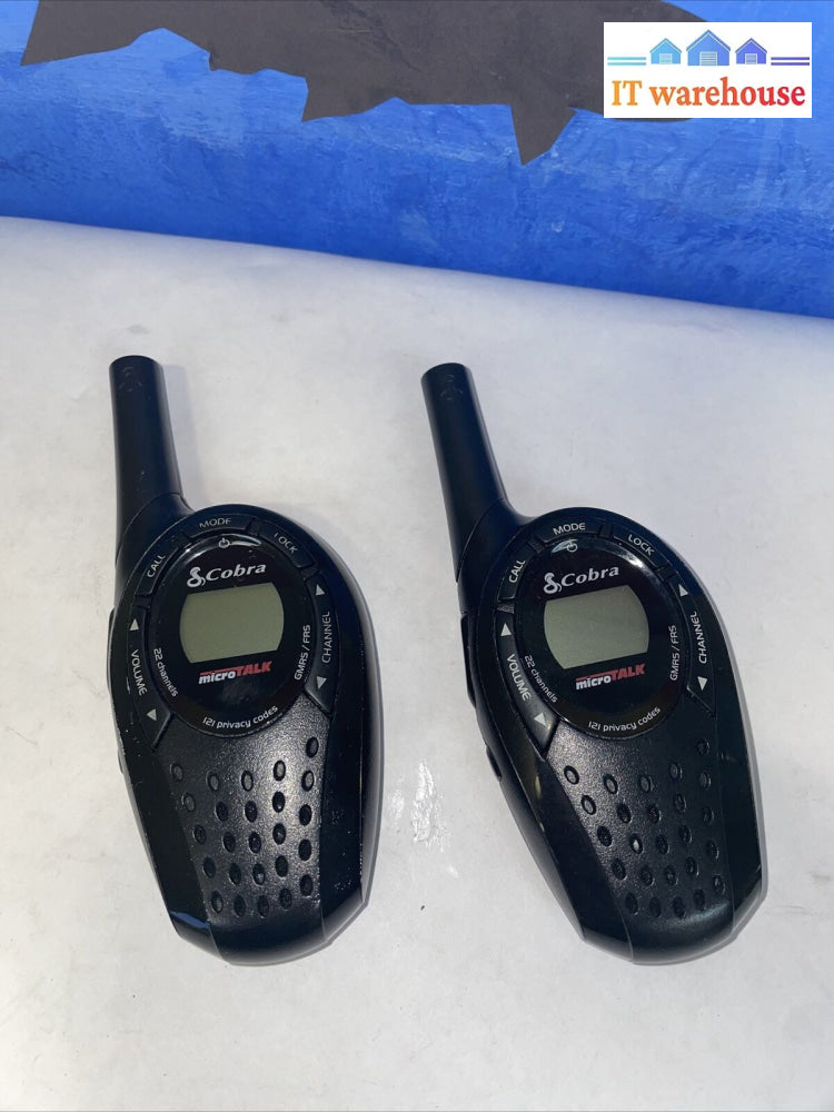 Pair Of Cxt 235 Cobra Microtalk® 20 Mile Radio Cxt235
