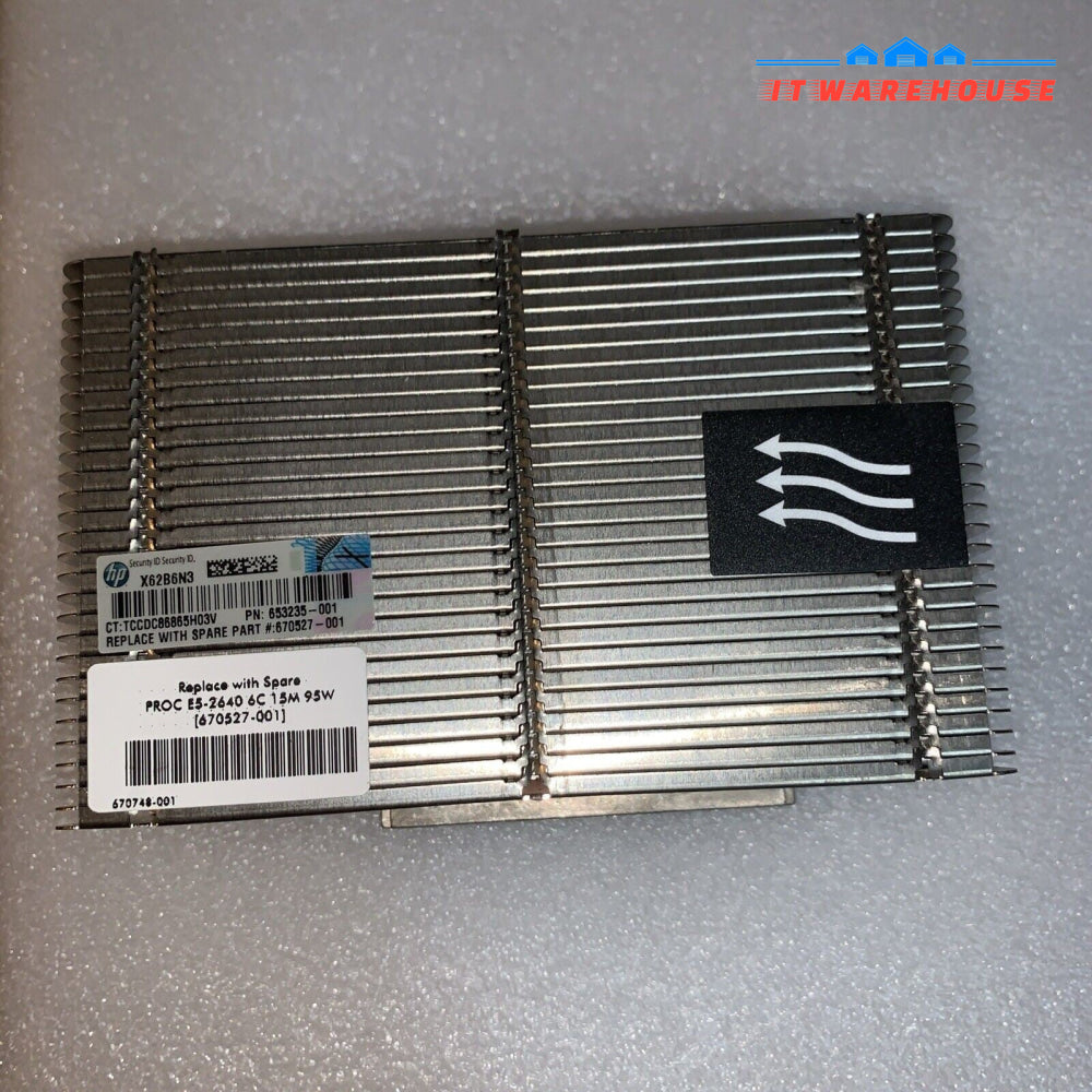 (Pair of ) Heat Sink for HP DL360P GEN8 DL360P 670527 730238 734040 735506-001