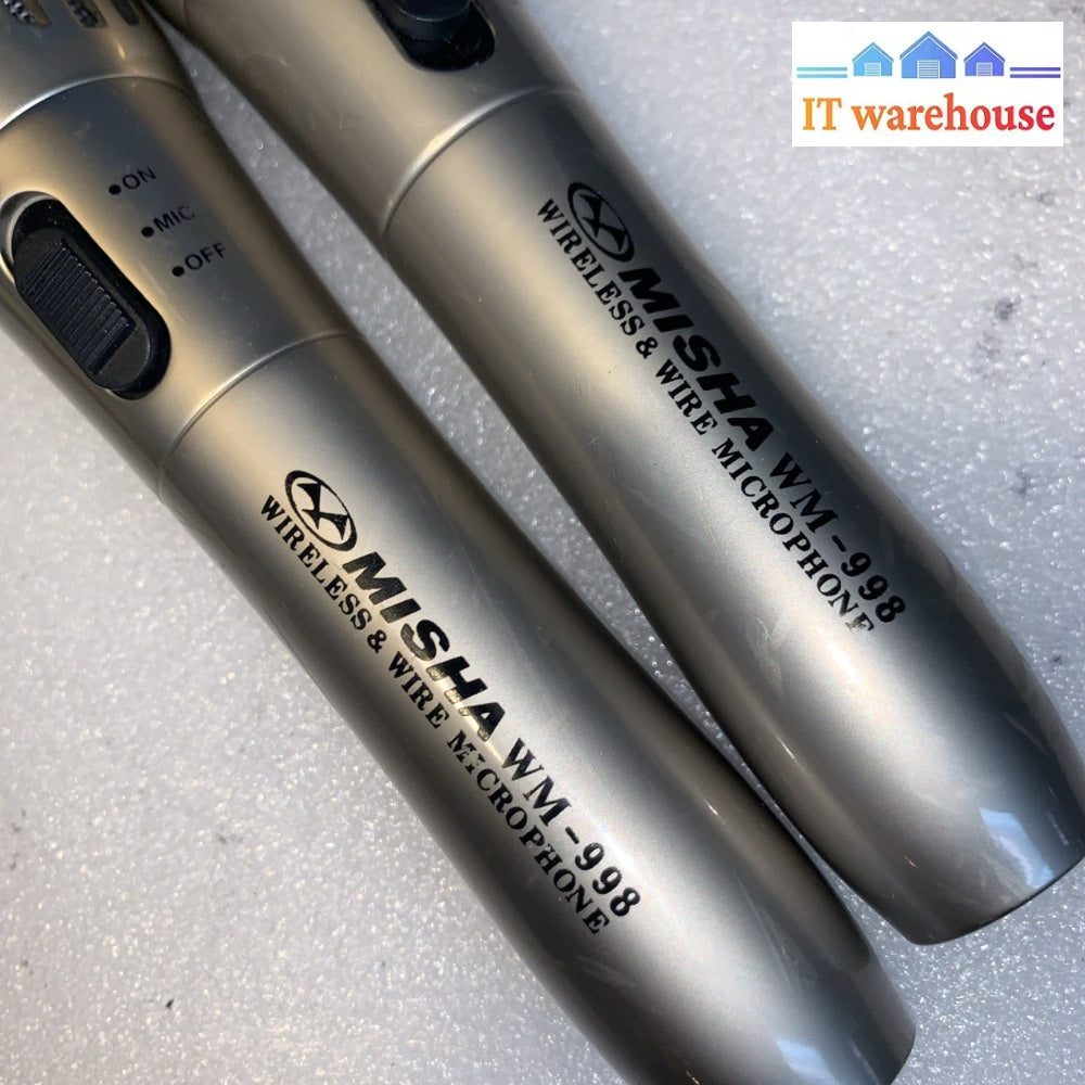 Pair of Professional Microphones, MISHA-WM-998