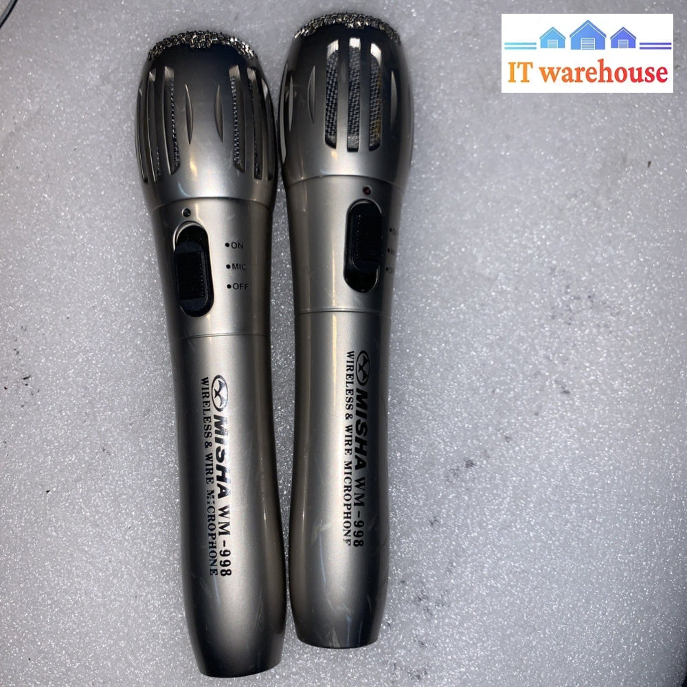 Pair of Professional Microphones, MISHA-WM-998
