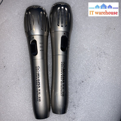 Pair of Professional Microphones, MISHA-WM-998