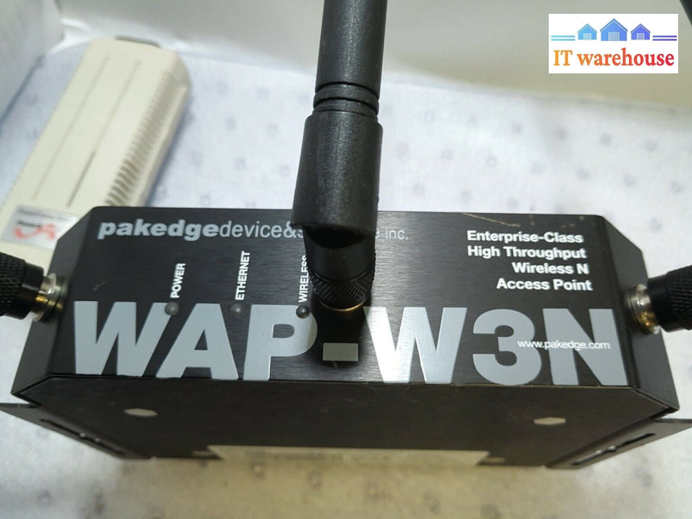 - Pakedge Enterprise WAP-W3N Class Wireless N Access Point With 3001 POE PSU