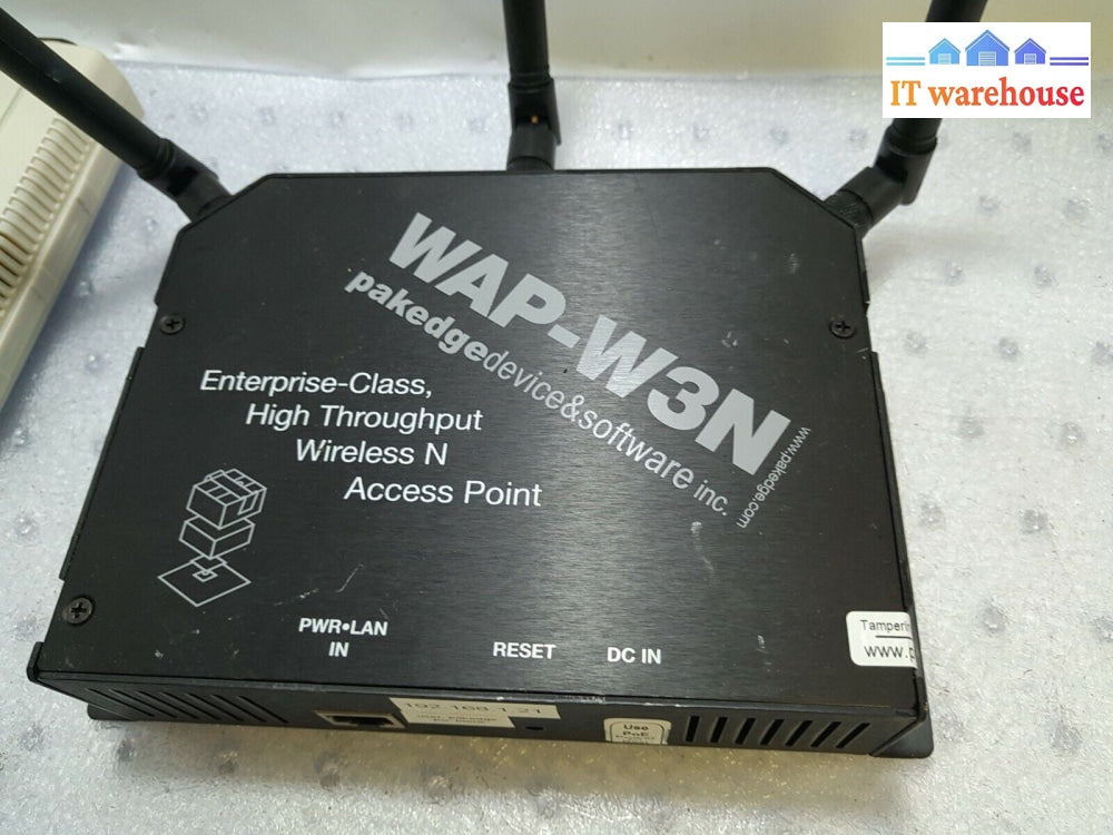- Pakedge Enterprise WAP-W3N Class Wireless N Access Point With 3001 POE PSU