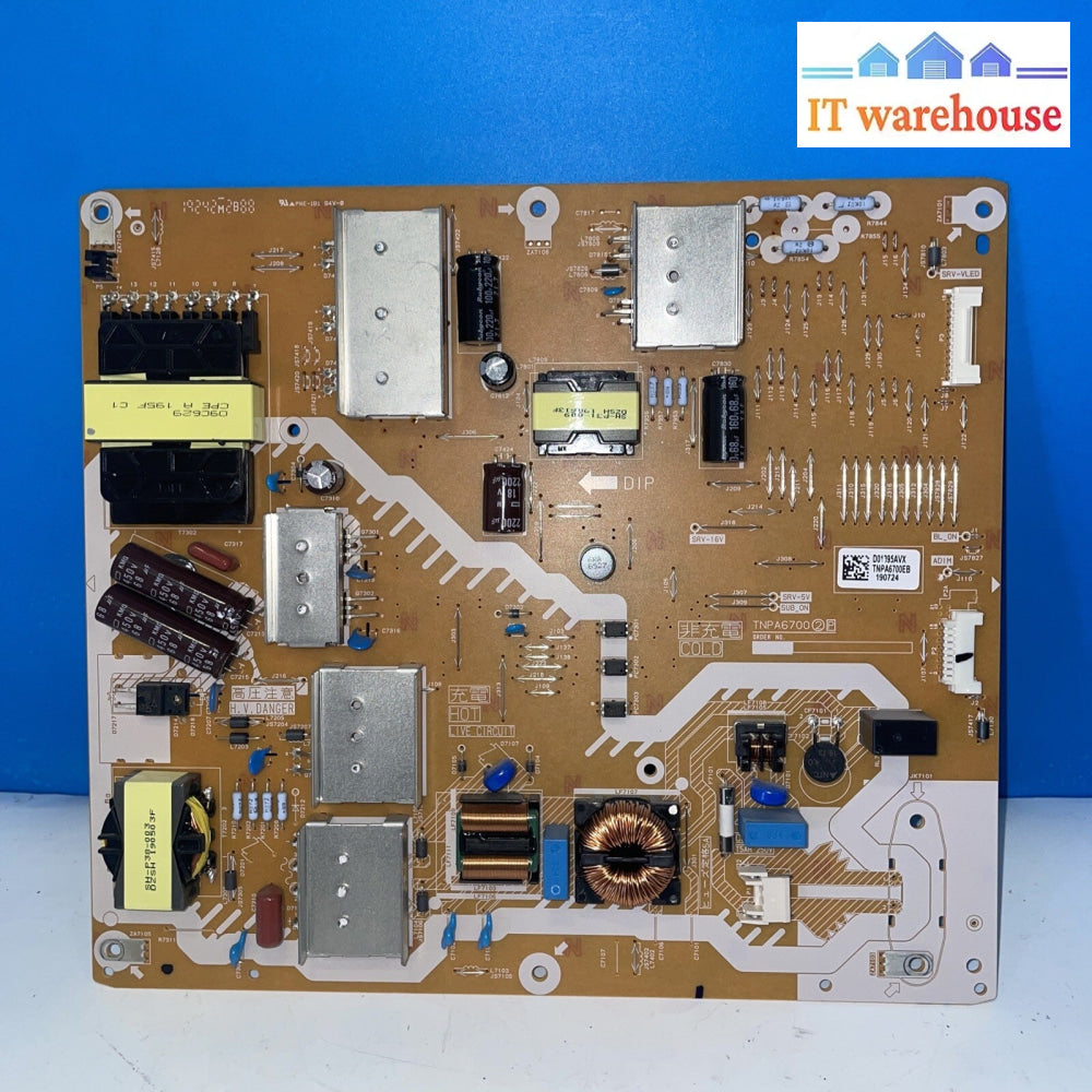 Panasonic 65" 4K Ultra HD Smart TV TC-65GX800C power supply TNPA6700EB D01395AVX
