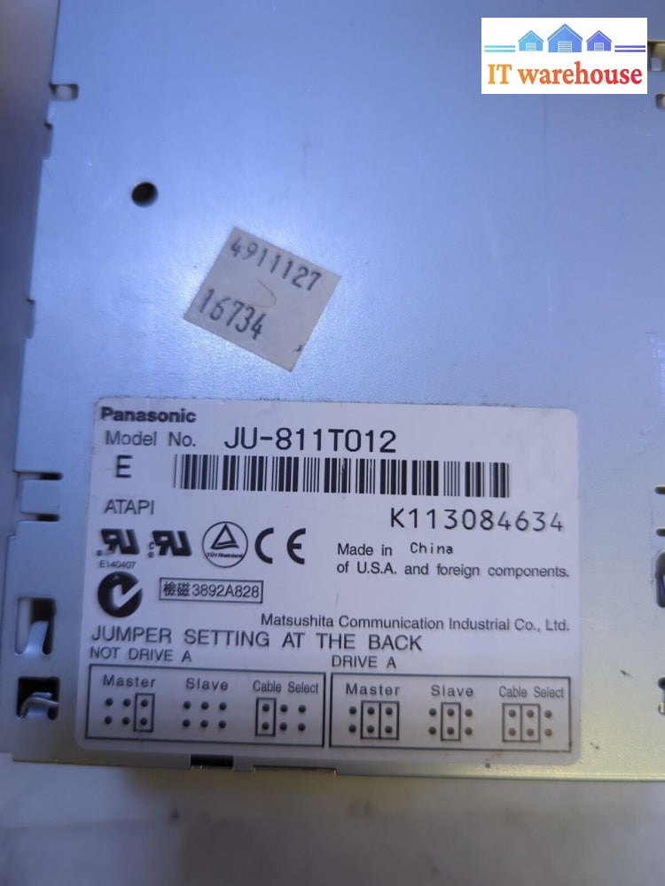 Panasonic Internal ATAPI IDE ZIP 100 Drive JU-811T012