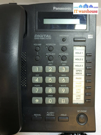 - Panasonic Kx-T7665 Kx-T7665C-B Digital Display Telephone
