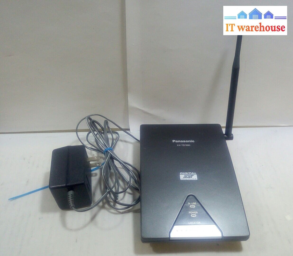 - Panasonic KX-TD7895 Black 900 MHz 12 Line Cordless Telephone - BASE  ONLY