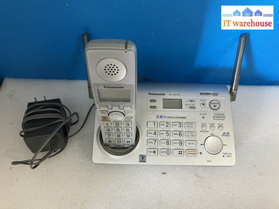 ~Panasonic Kx-Tg5778 5.8Ghz Digital Gigarange Cordless Phone System Base&Handset