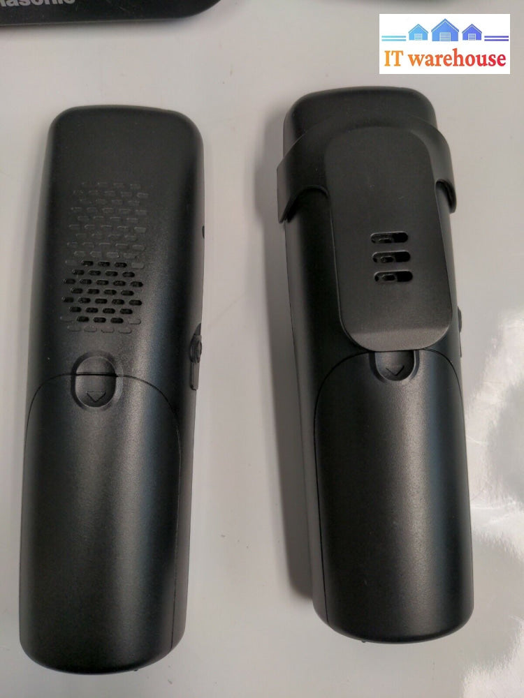 - Panasonic Kx-Tg9331T Cordless Main Base W/ 2X Kx-Tga931T Phones (No Battery)