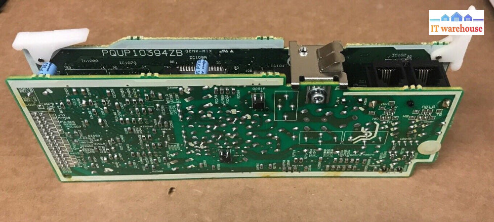 PANASONIC KX-TVS102 2-PORT TVS VOICE PROCESSING, PQUP10395ZA & PQUP10394ZB