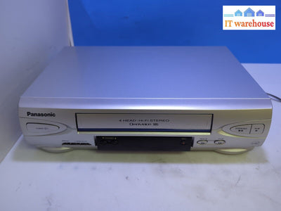 Panasonic Pv-V4523S-K Vcr 4 Head Hifi Vhs Player Tested (No Remote) -
