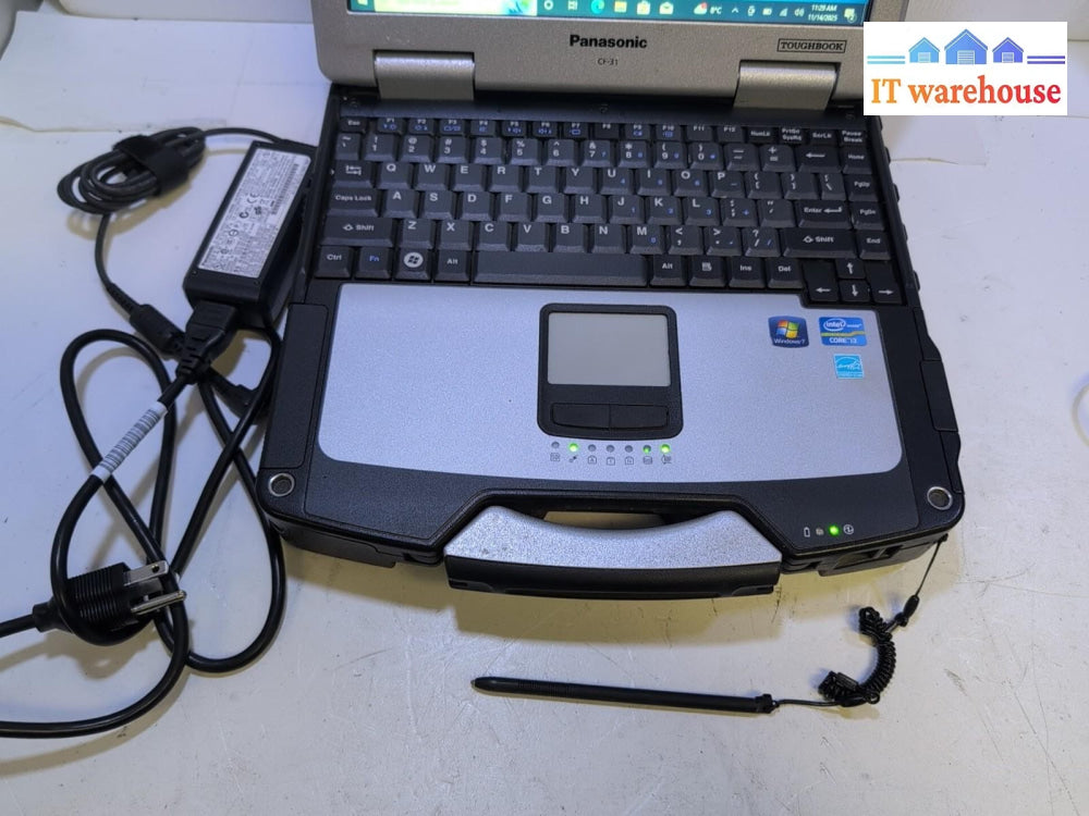 Panasonic ToughBook CF-31 13" Touch Laptop / i3-2310M/10GB /250GB SSD/ Win 10 -