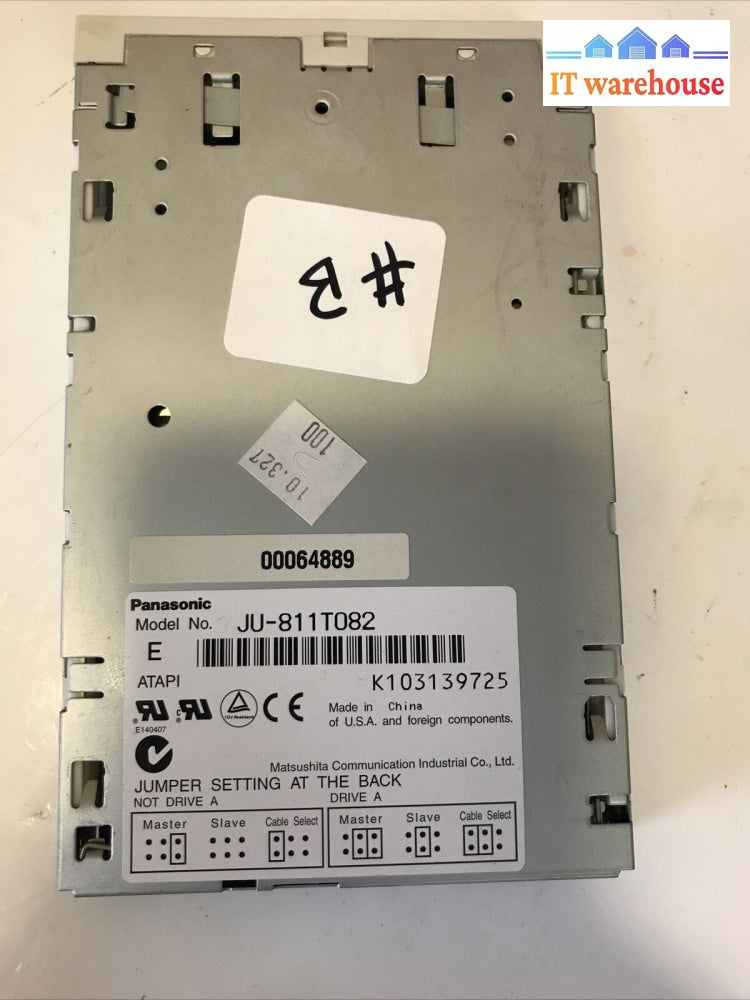 Panasonic Zip 100 internal 3.5in IDE Atapi drive JU-811T082