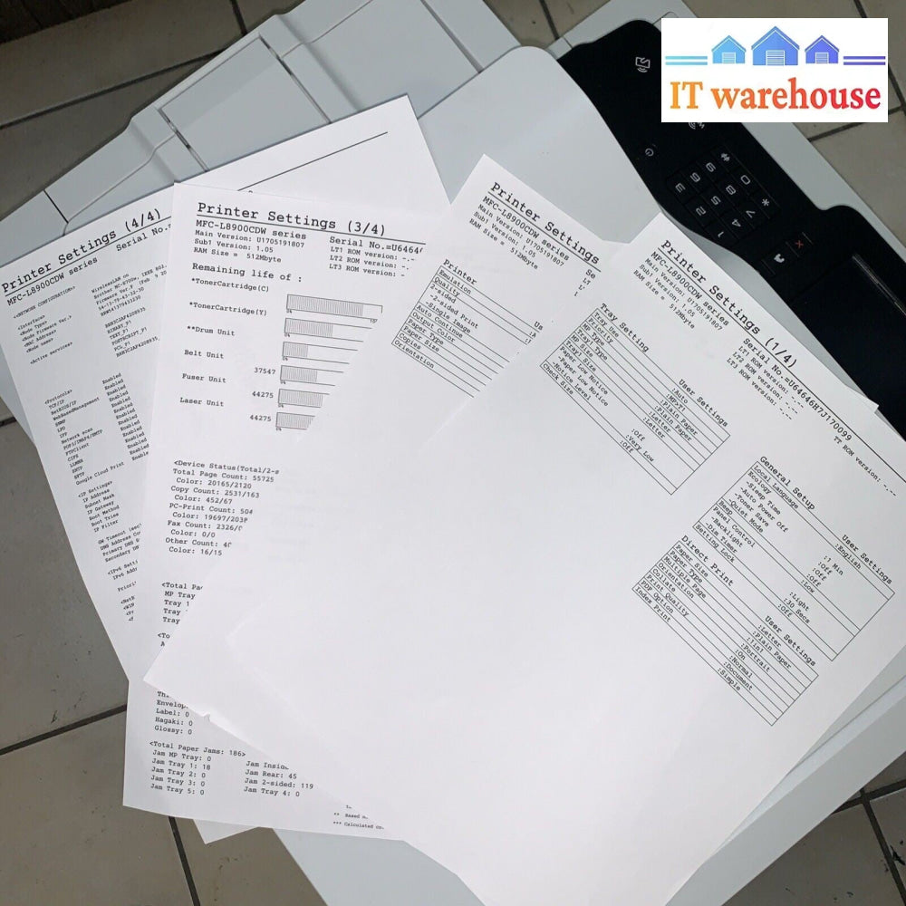 Paper tray for Brother MFC-L8900CDW Colour Printer