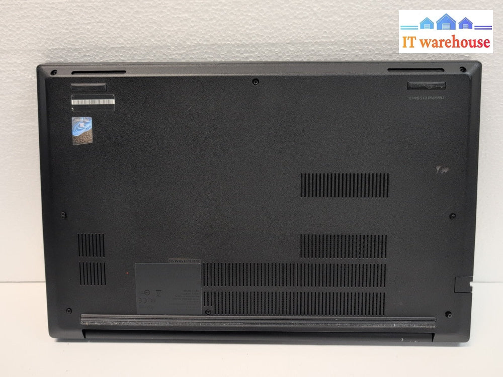 (Parts,display issue) Lenovo ThinkPad E15 Gen 3 AMD Ryzen 7 5700U/ 8GB (NO SSD)-