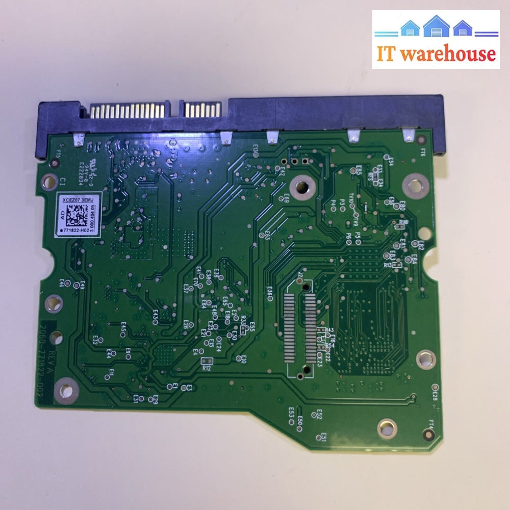 PCB only-PCB ONLY 2060-771822-002 REV А Western Digital 771822-H02 SATA 4TB