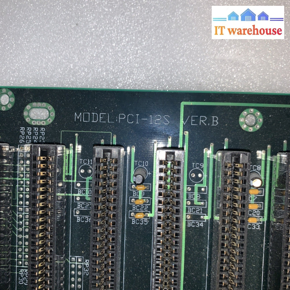 PCI-12S – 12 Slot PCI/PX Backplane with 4 PCI & 7 ISA