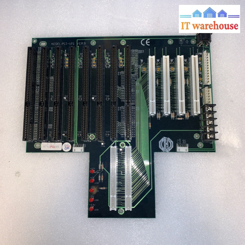 PCI-12S – 12 Slot PCI/PX Backplane with 4 PCI & 7 ISA