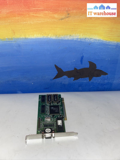 PCI5446A2-1M, CIRRUS LOGIC PCI VIDEO card 1MB GD5446BV CHIPSET