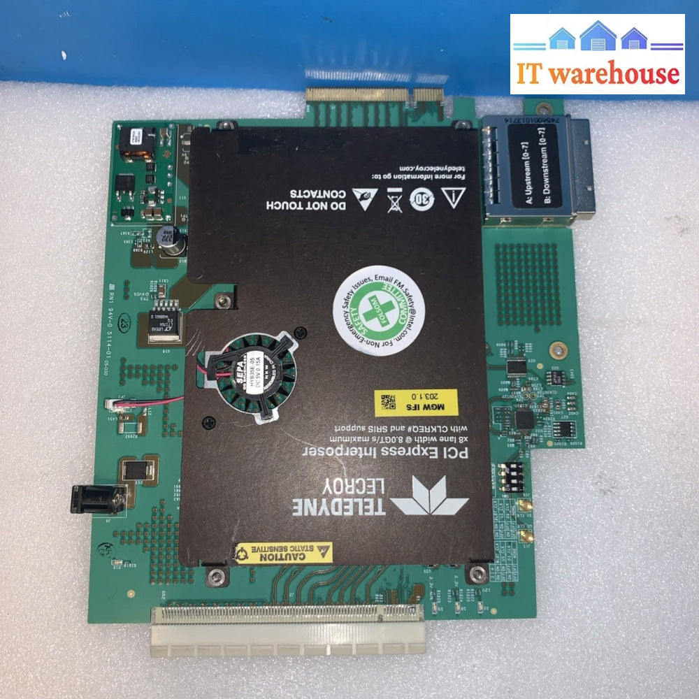 PCIe x8 Interposer MGW IFS 2031.0 8.0GT/s Analyzer Adapter Teledyne LeCroy