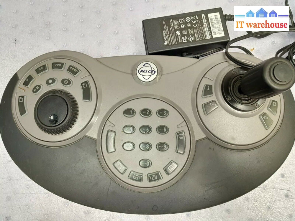 - Pelco KBD5000 Surveillance Joystick Keyboard With AC ADAPTER *GOOD WORKING*