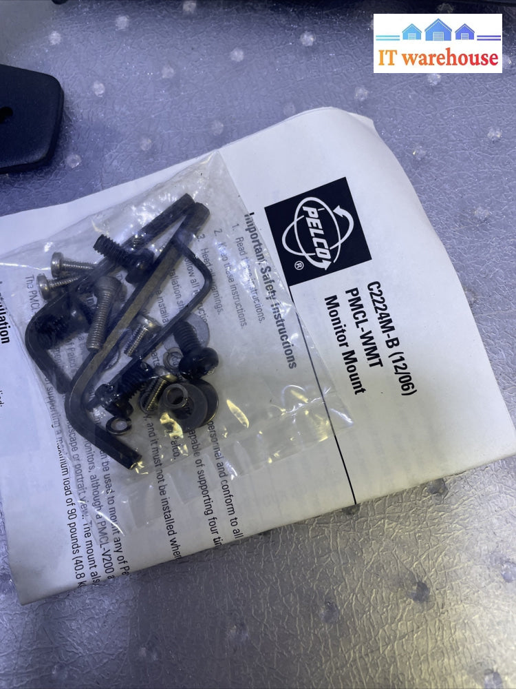 Pelco PMCL-WMT Monitor Wall Mount C2224M-B