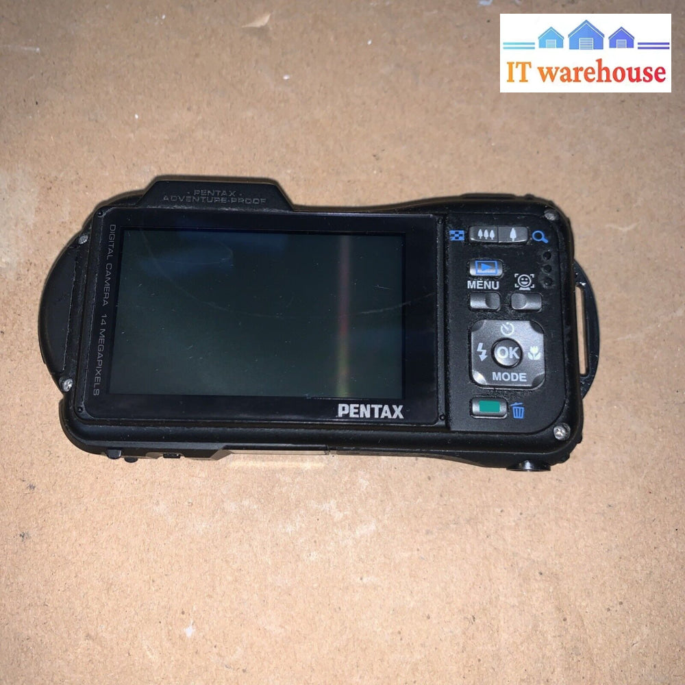 Pentax Optio WG-1 14MP WiFi Waterproof 5x Optical Digital Camera (no battery)